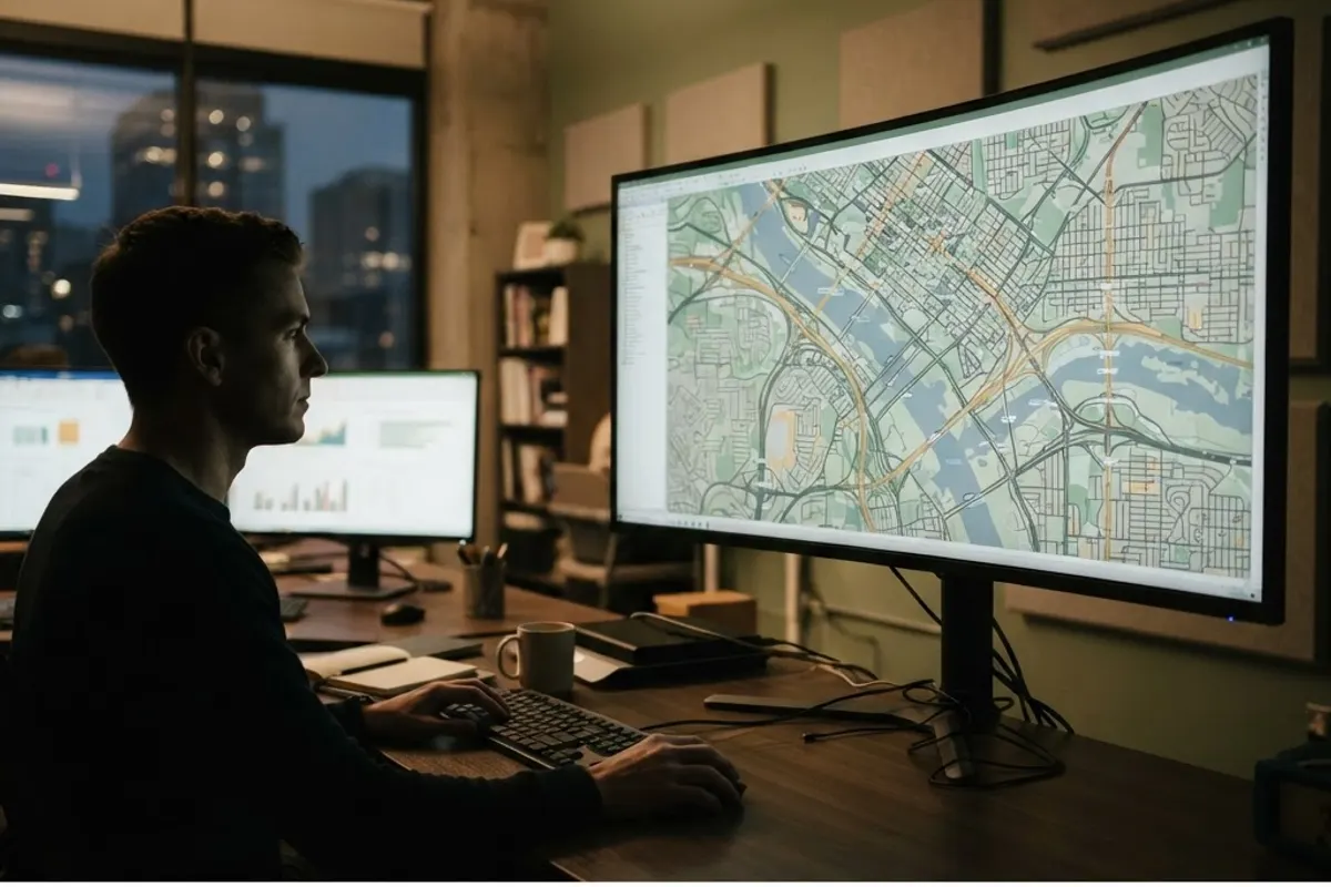 Georeferenziazione GPS di un ponte